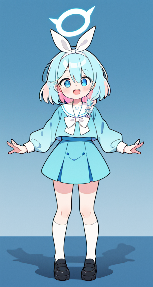 00757-1518596910-_lora_uma-0000010_0.15_,full body,standing,__lora_Arona_Blue_Archive_LoraV1_1_,1girl,solo,smile,short hair,open mouth,bangs,blue.png